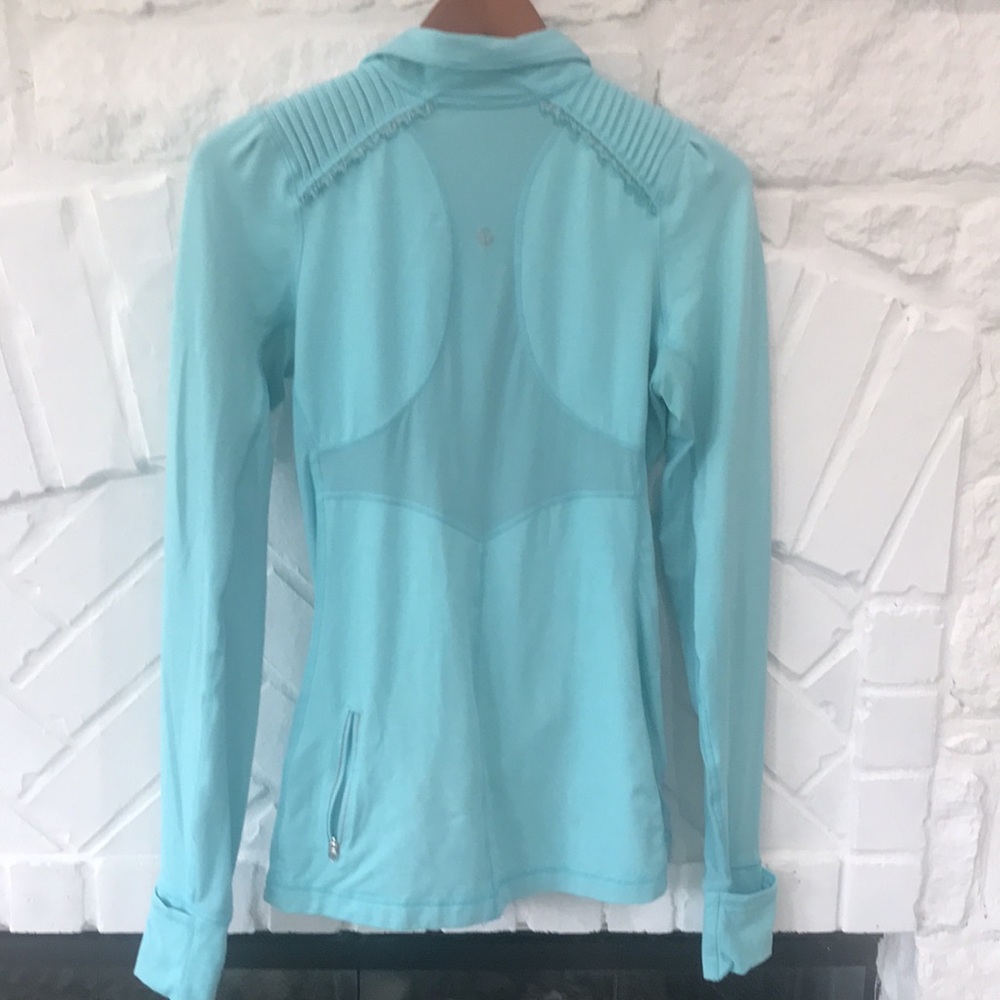 Lululemon Light Blue Pullover Jacket - image 3